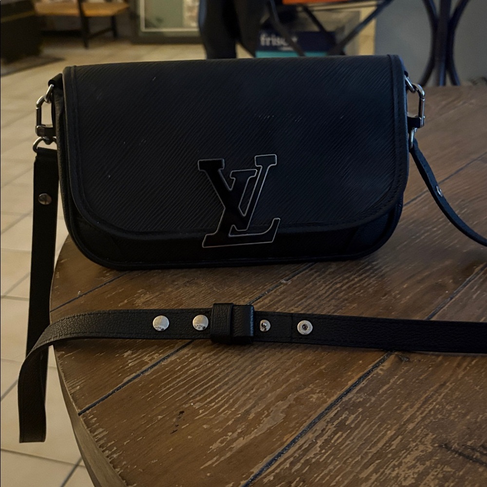 Louis Vuitton Epi Buci Black Bag
